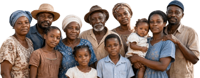 A Haitian farming family supported through sustainable food production